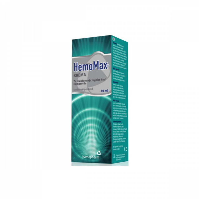 HAMAPHARM HEMOMAX KREMA 30ml